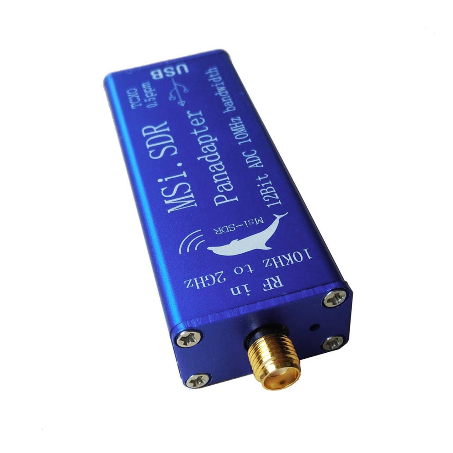 Portable SDR Receiver Built in TCXO 0.5ppm for MSI.SDR for Windows/Android