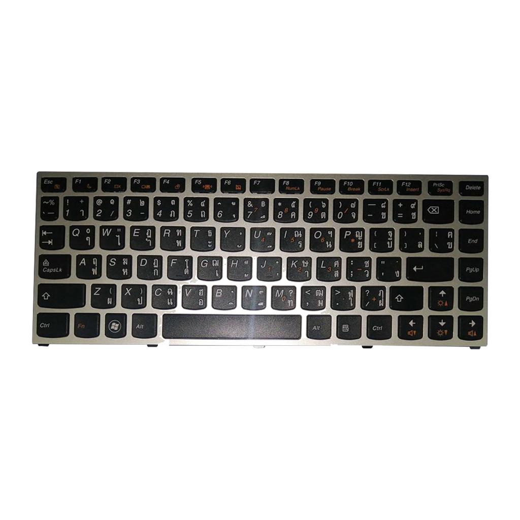 Keyboard TI for Lenovo IdeaPad U460A U460 U460S with Silver Frame