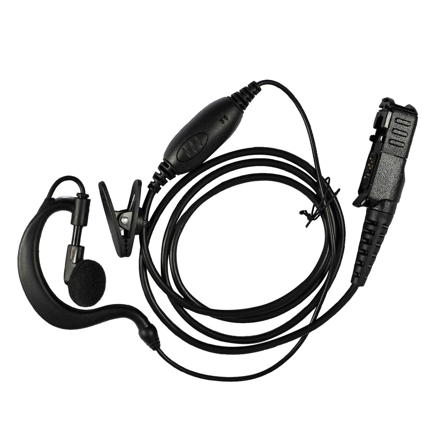 Walkie Talkie Earpiece Mic PTT Headphone for Motorola Xir P6600 Xir P6608