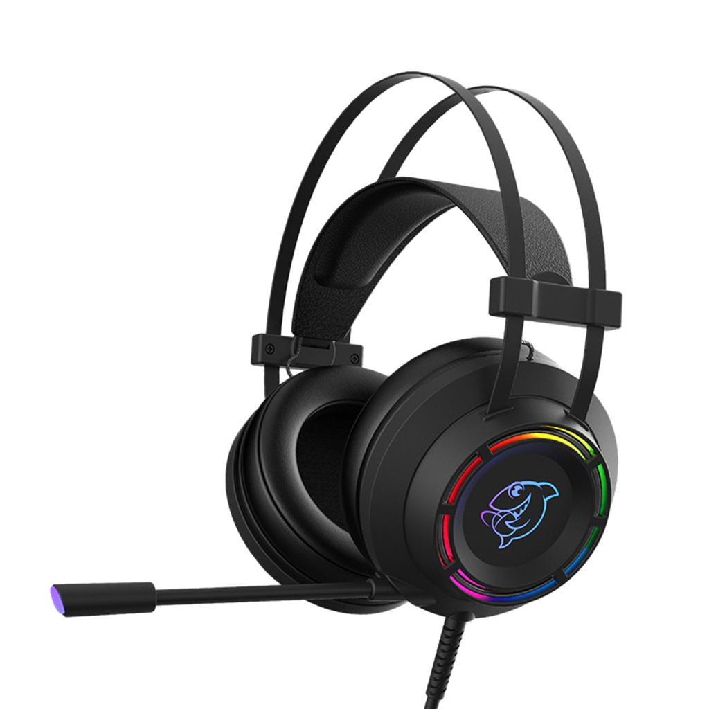 7.1 Channel Gaming Headset Electric Race Headphone USB Wired Black