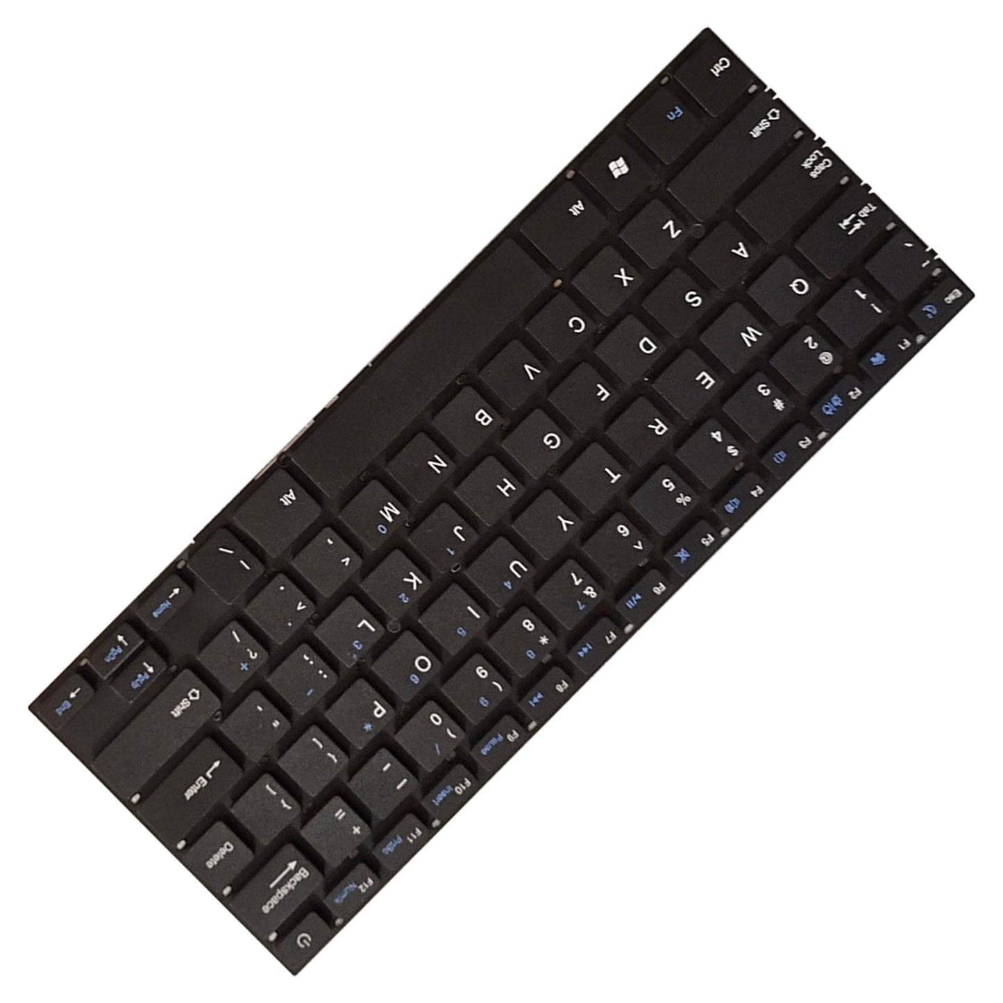 Laptop US English Keyboard Easy Install Black Premium for Smartbook PC102