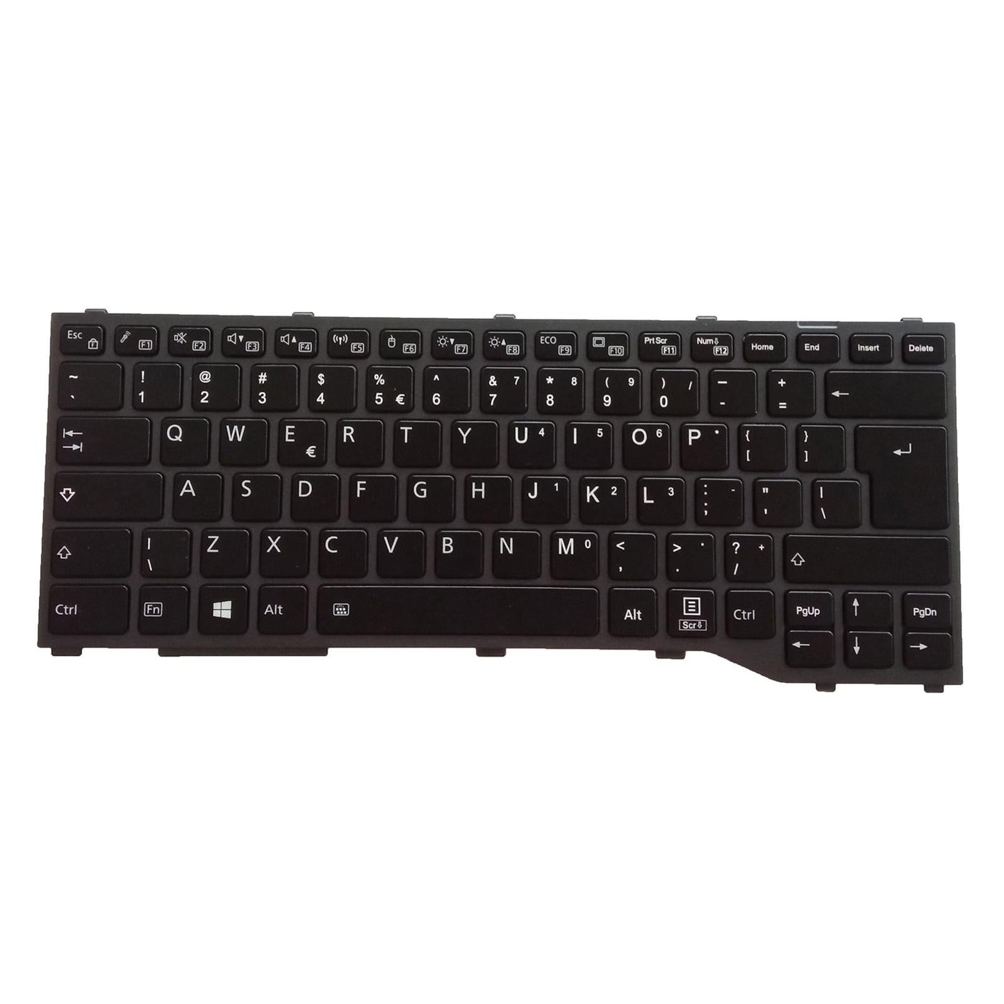 Replacement Laptop Keyboard Repair Part with Backlit for T937 T939 Durable