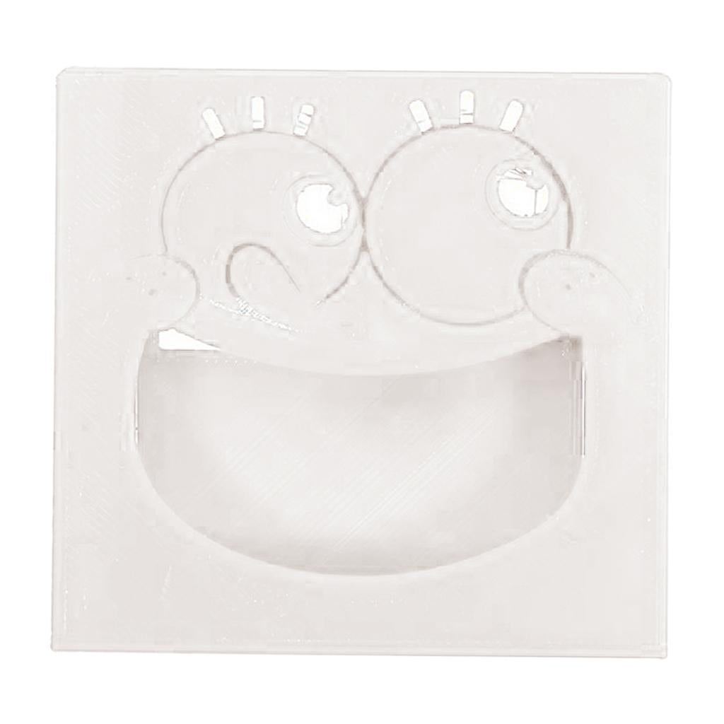 YahBoom Big Mouth Pattern Silicone Protective Case for Micro:bit Board white