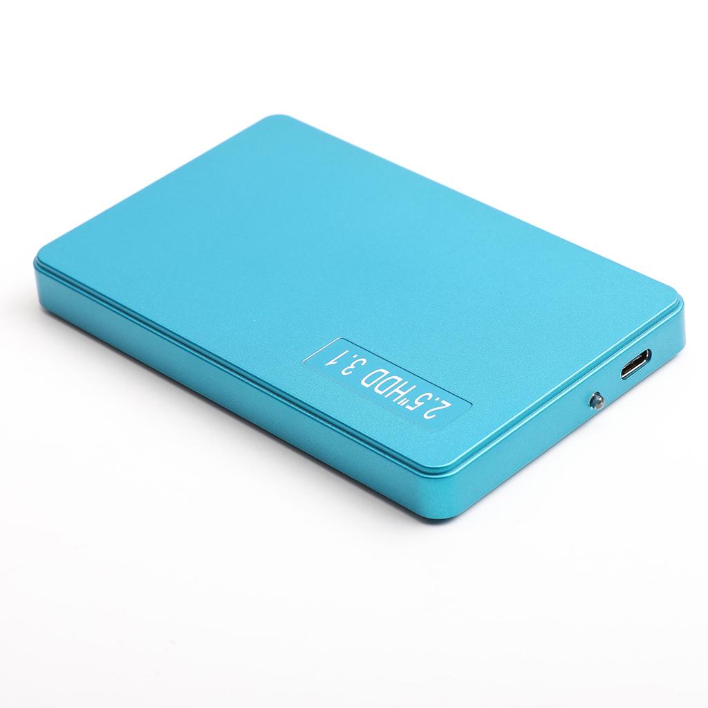 External Hard Drive Expansion Disk Ultra-Slim TYPE-C Interface 160G 1T Blue