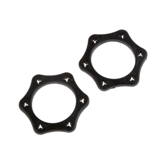 Phenovo Hexagon Microphone Fall Shock Protector Anti Rolling Slip Ring Black