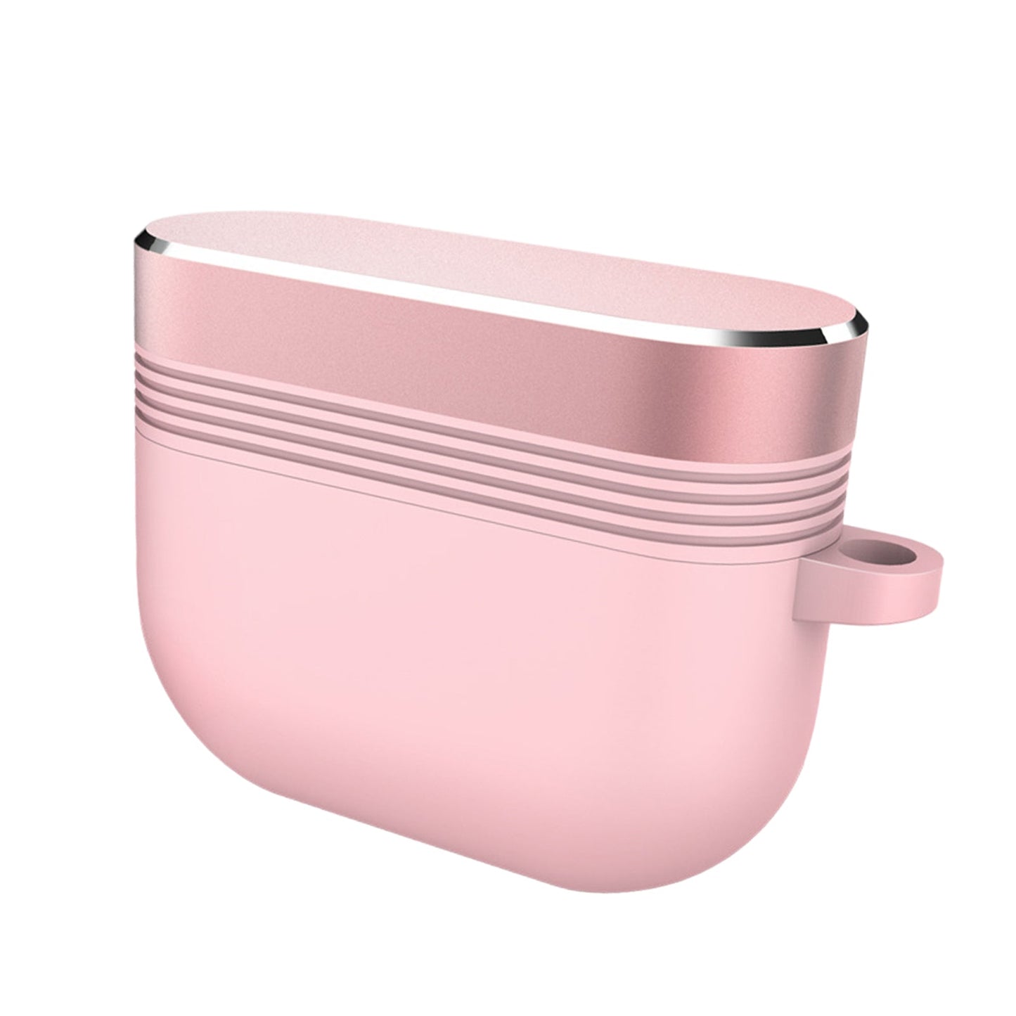 Earpiece Protective Cove Case w/ Carabiner Cool Hard Shell Dustproof Outdoor Pink Rose Gold