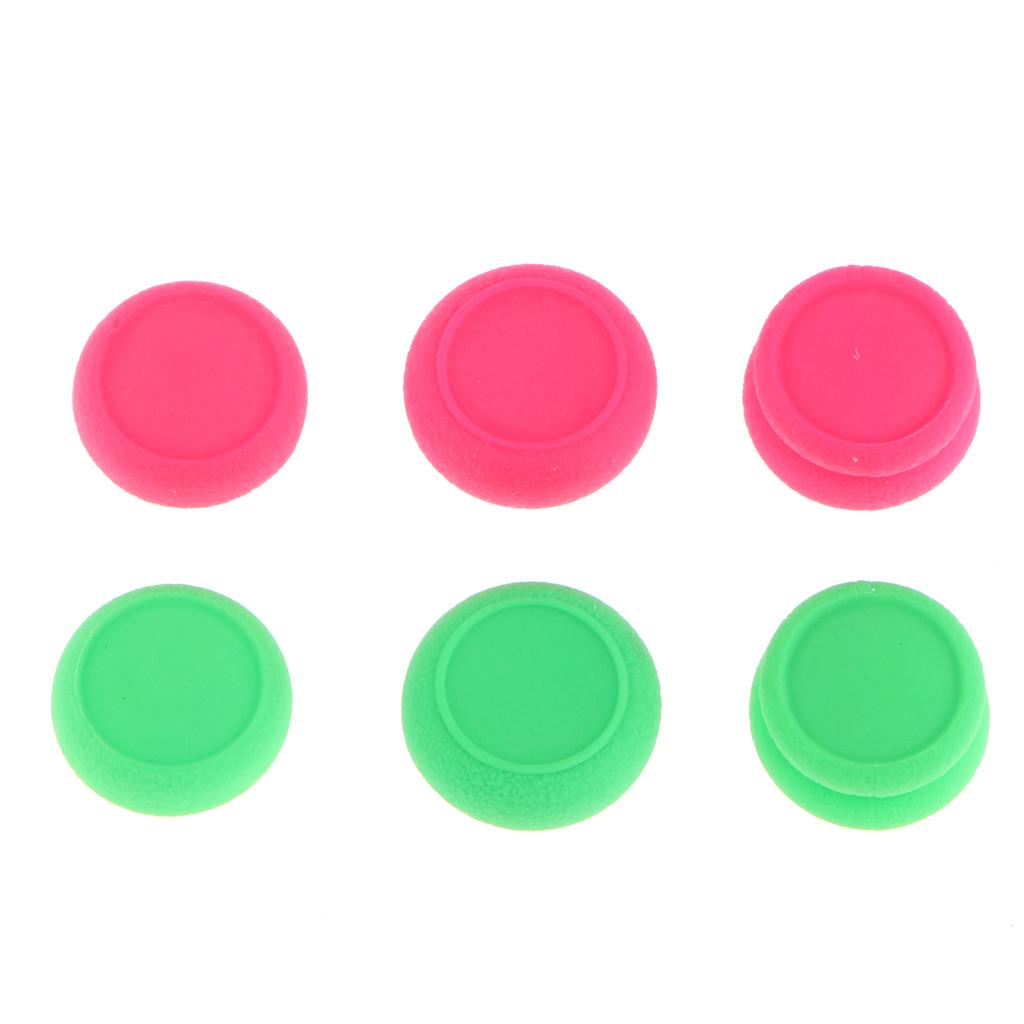 Thumb Stick Grip Analog Stick Cover for Nintendo Switch NS pink green
