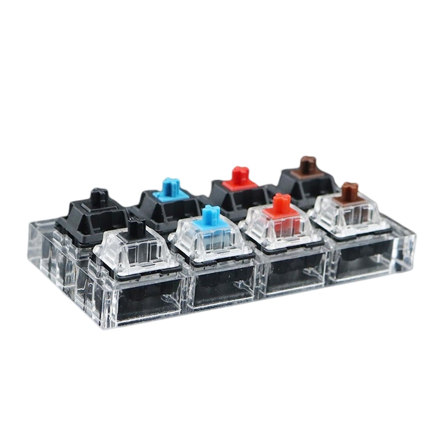 Customized DIY Testingclear Keycaps Mechanical Keyboard for Cherry+8keys