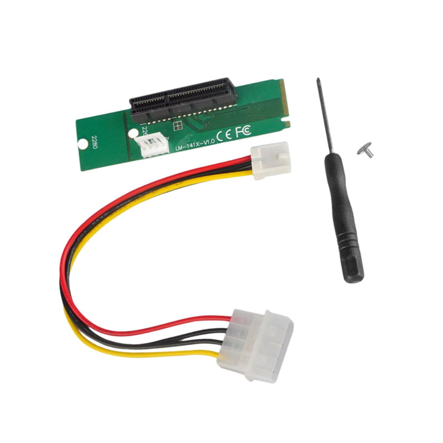 NGFF M.2 to Pci-E PCI Express 4x 1x Slot Riser Card Adapter Accessories