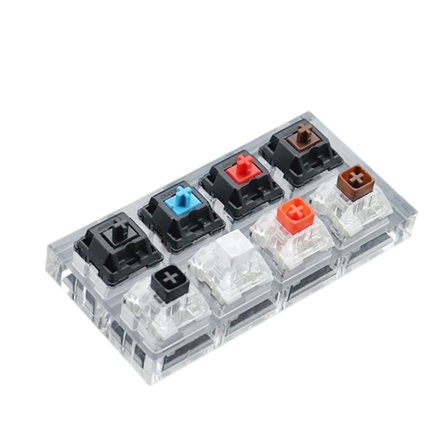 Customized DIY Testingclear Keycaps Mechanical Keyboard Cherry+Kailh 8 keys