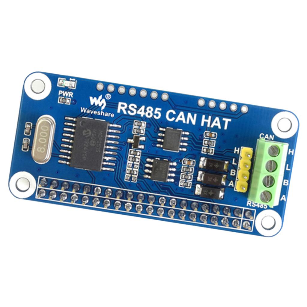 Raspberry Pi 4B/3B+/Zero RS485 CAN HAT Allows Stable Module Extension Board