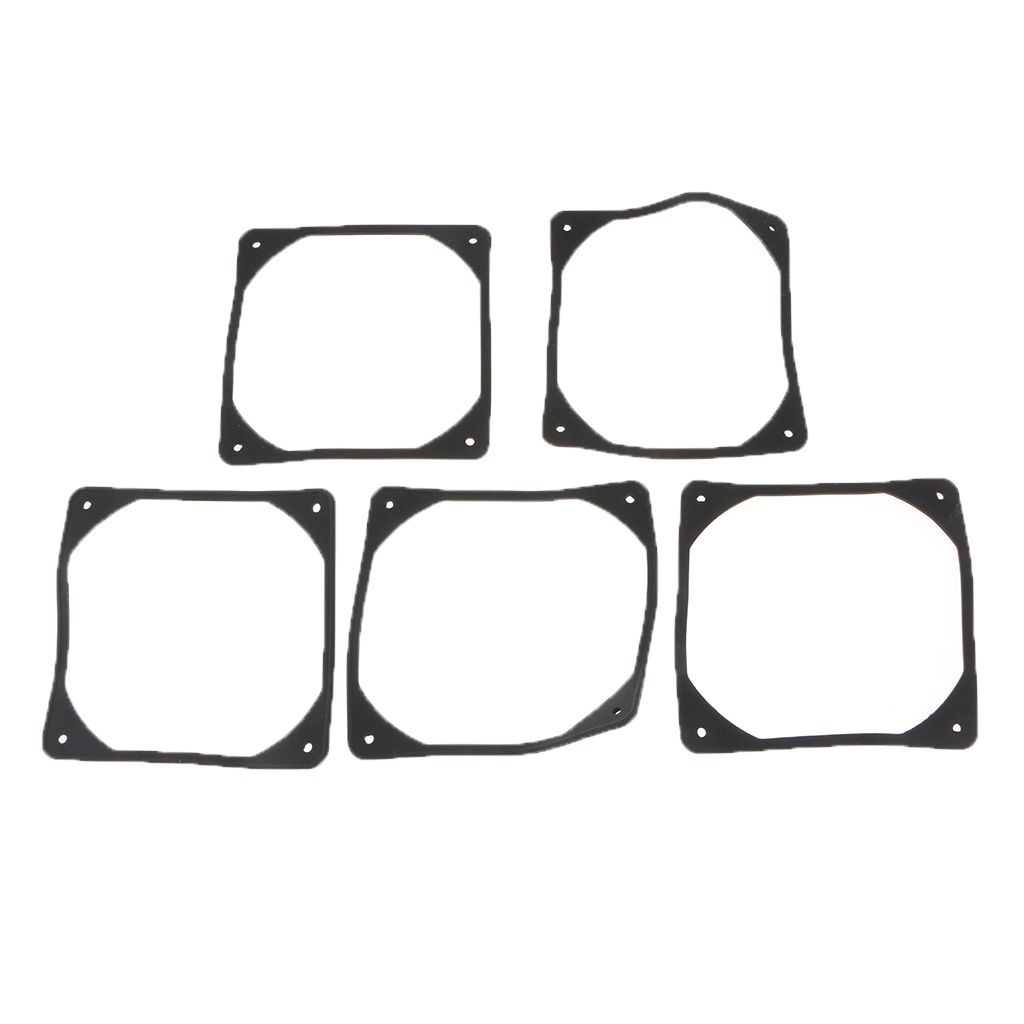 5x Fan Shock Absorption Silicone Pad Anti Vibration Gasket Reduction Noise