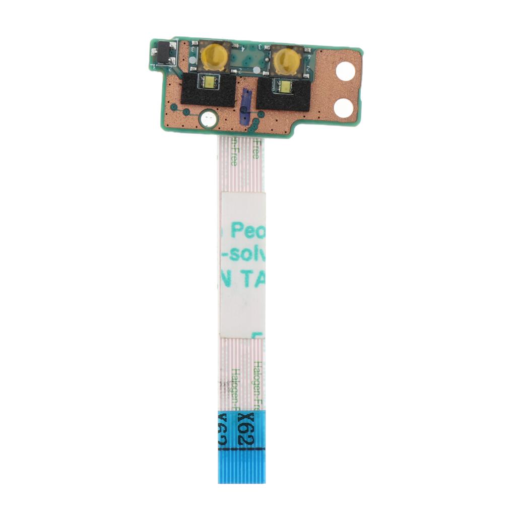 For HP ProBook 430 13.3inch G3 DAX61TH16D0 Power Button Board + Cable