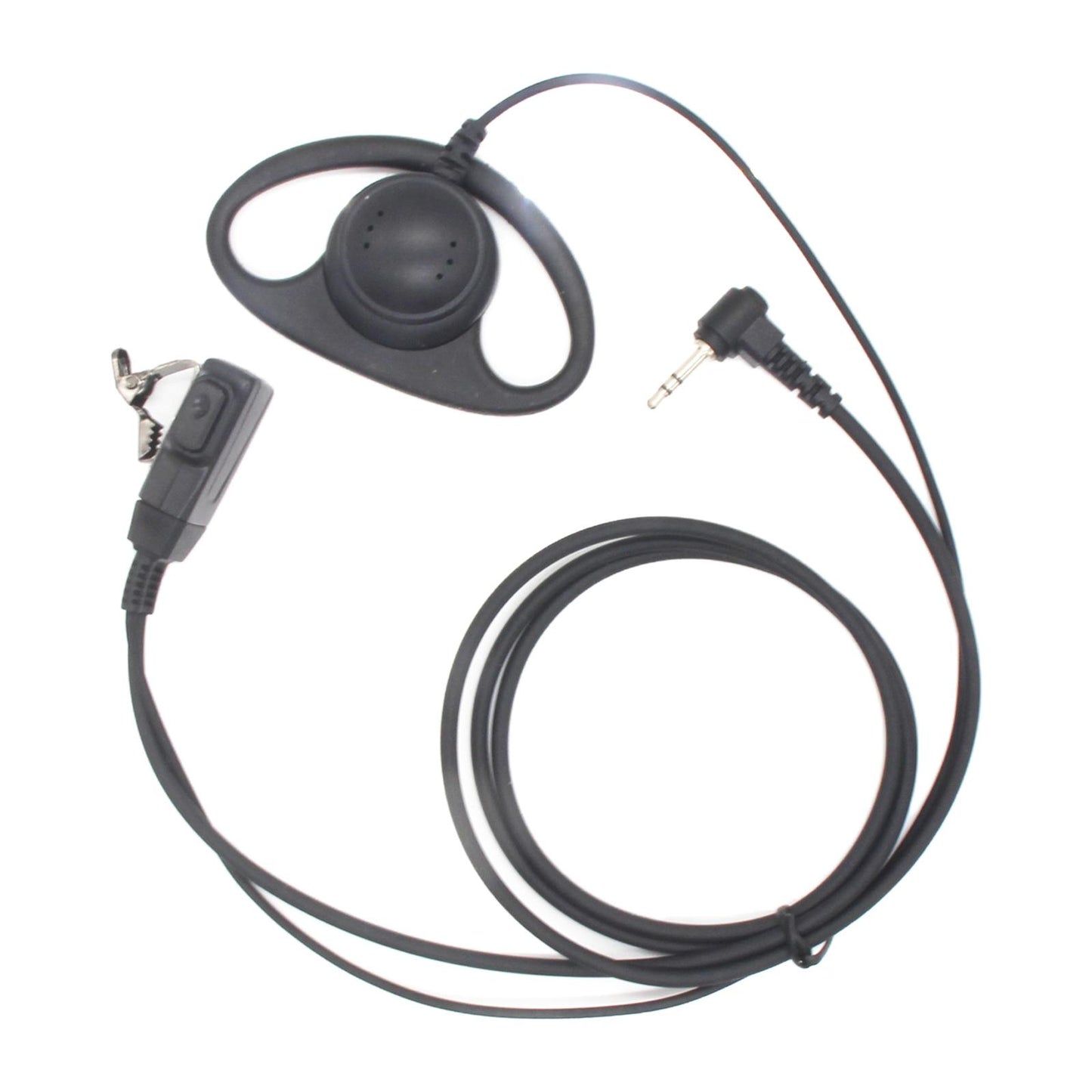 1 Way Radio Earpiece Audio Video Accessories Earhook Walkie Talkie Headset