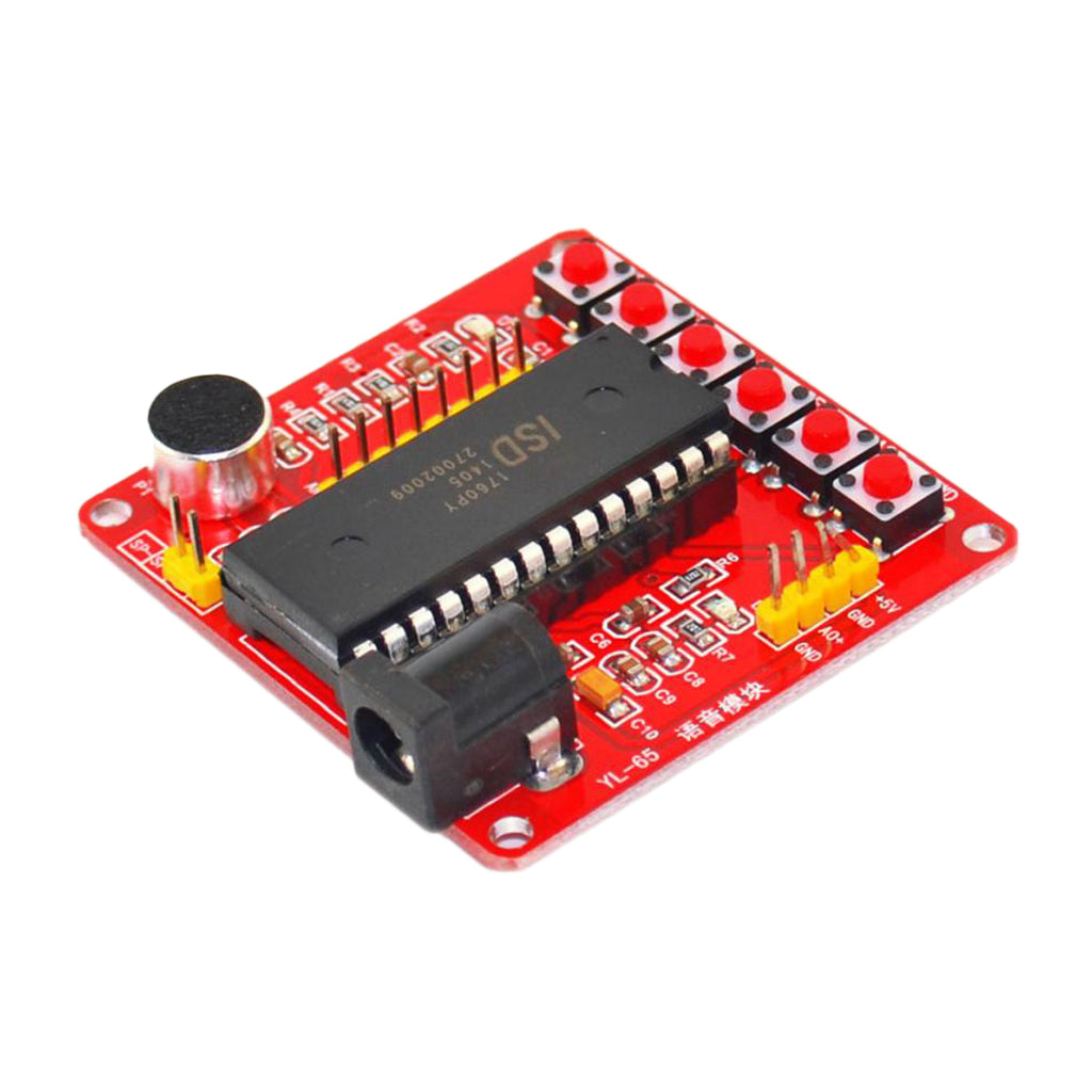 ISD1760 Sound Module 60s 75s Voice Recording Playback Module Chip 2.4V-5.5V