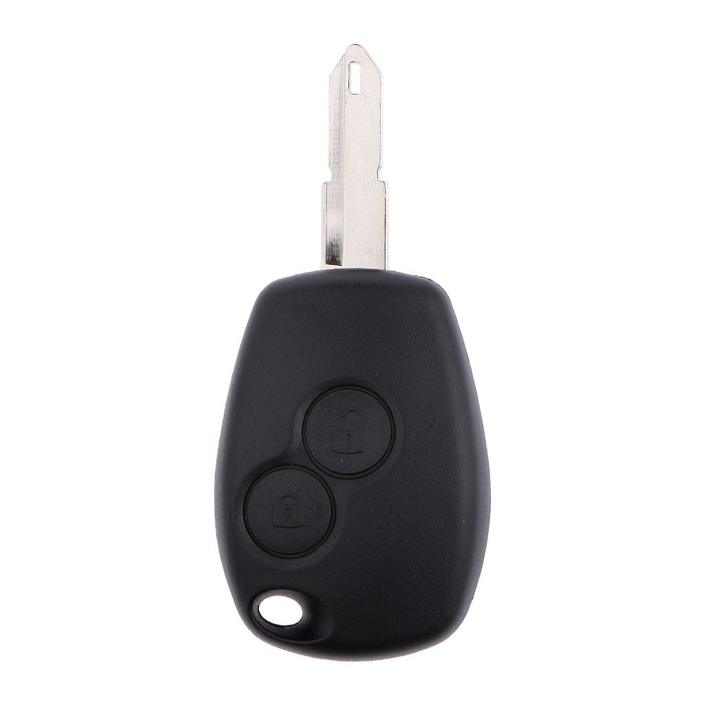 Replacement 2 Buttons Key Cover Uncut Blade for Renault Duster Logan