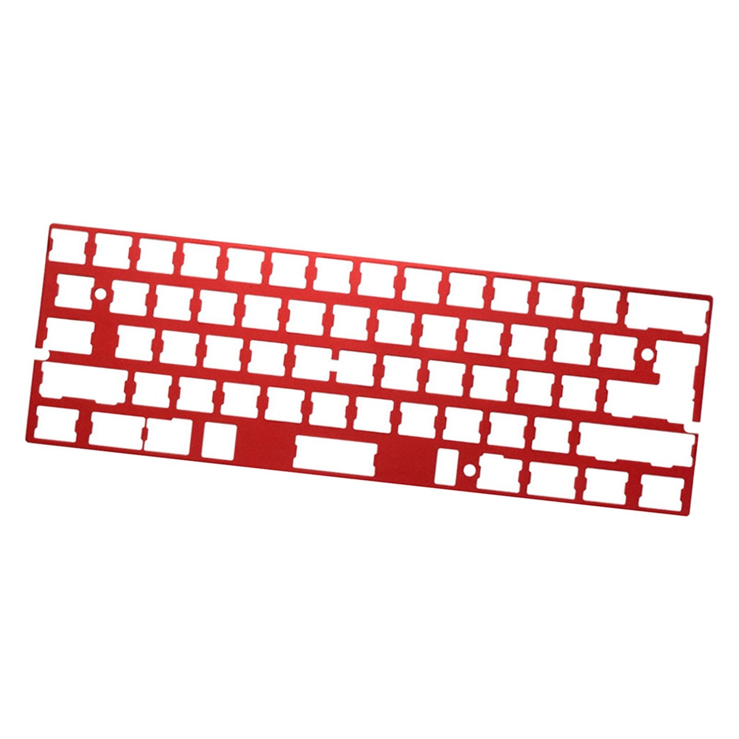 Positioning Board Plate Anodized Finished for GH60 60% Keyboard DIY Red