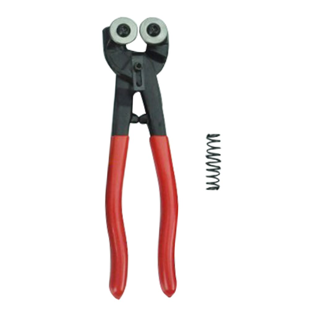 Glass Mosaic Cut Nippers Tile Plier Double Round Wheeled Plier with Gauge