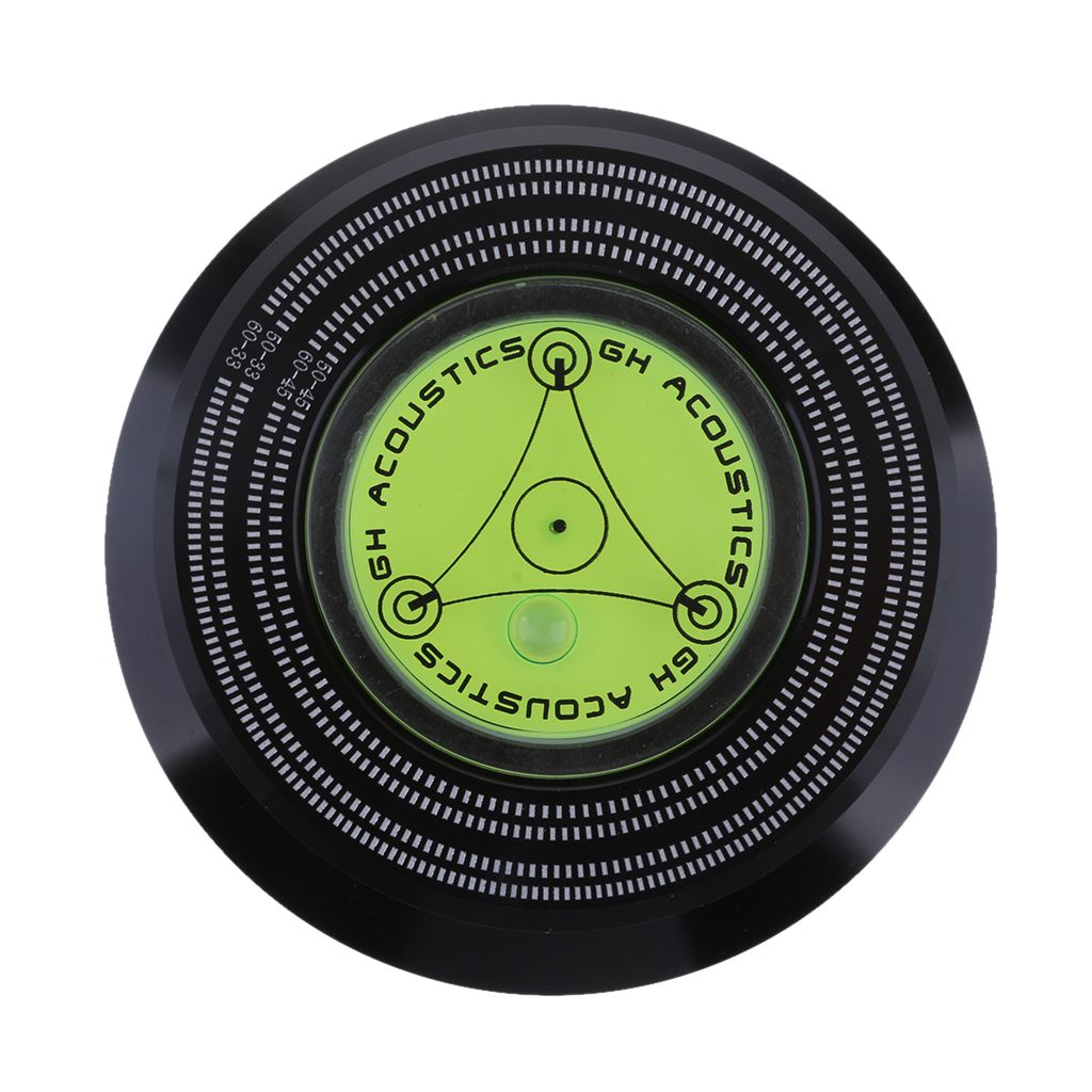 50/60hz Aluminum Record Weight LP Disc Stabilizer Turntable Clamp Black