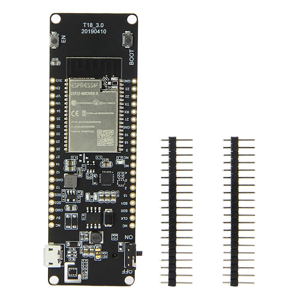T-Energy WiFi Bluetooth Module 18650 Battery ESP32-WROVER Development Board