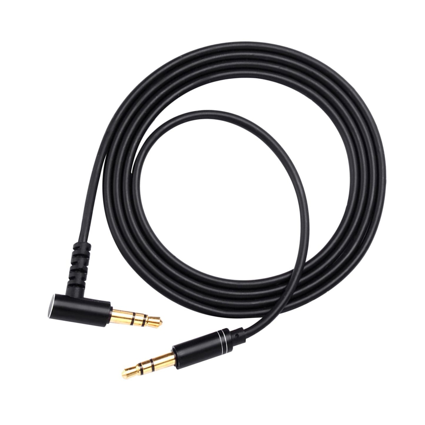 3.5mm Audio Cable Right Angle AUX Cable for Speaker Replacement Headphone
