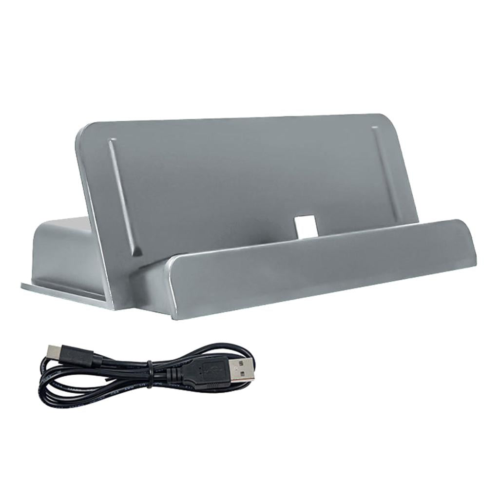 2 in 1 Data Sync Charger Cradle Dock Station Docking Gray