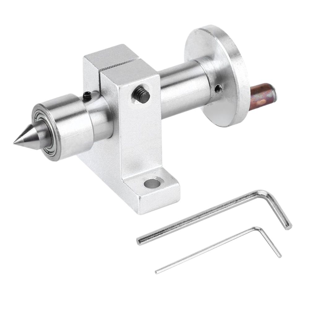Double Bearing Live Center Revolving Centre DIY Accessories for Mini Lathe