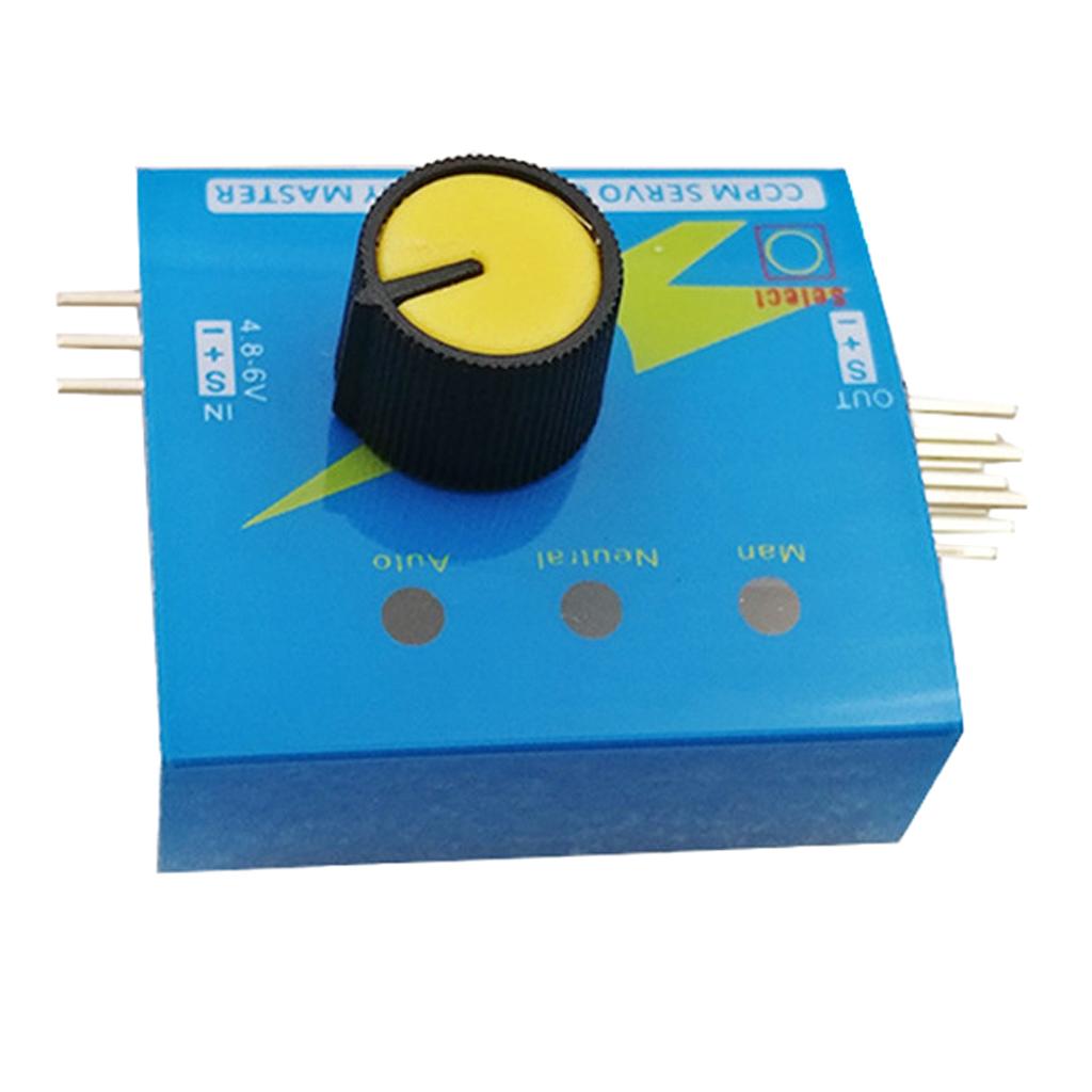 Simple Steering Gear Tester 3 Shift Indicator Light 3 Mode ESC Servo Tester