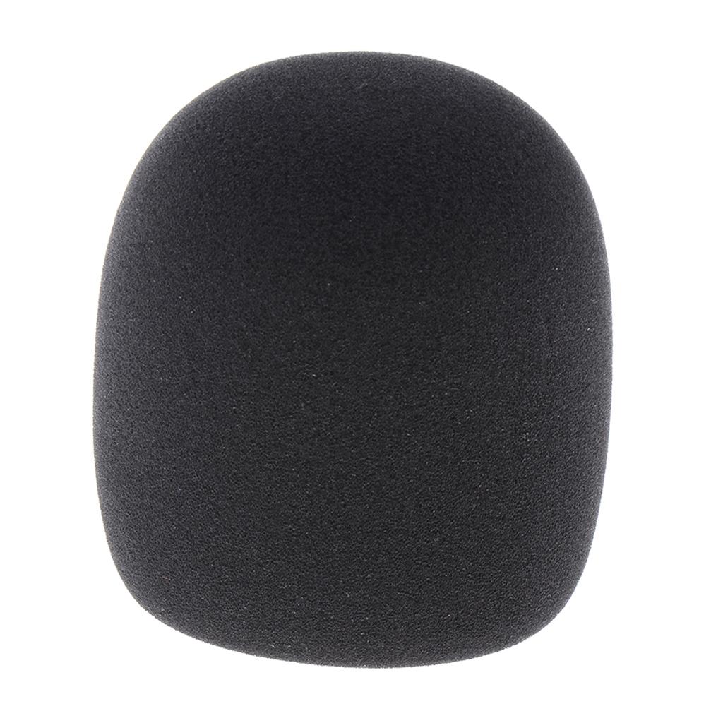 Large Microphone Mic Foam Cover Mic Shield Windscreen for Recording 4cm