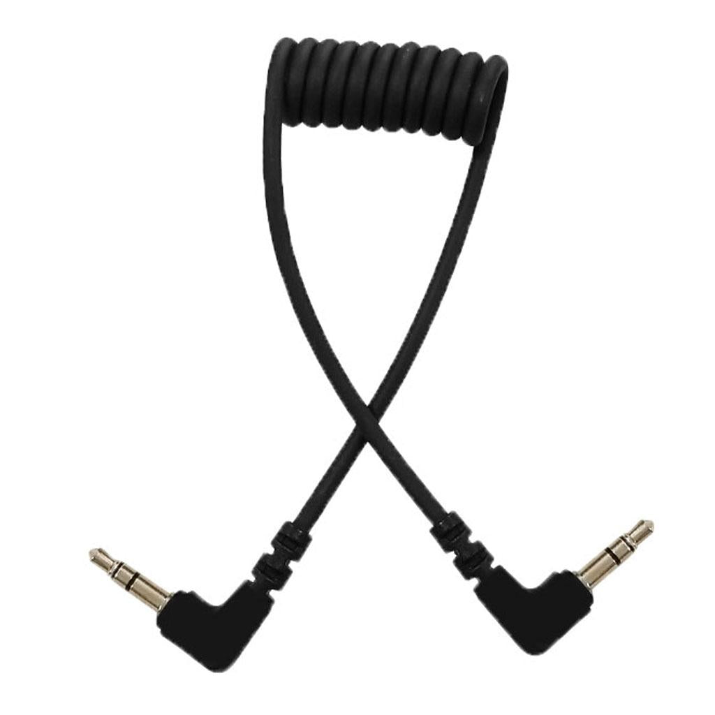 3.5mm Microphone Audio Male to Male Stereo Jack Cable Cord 45cm