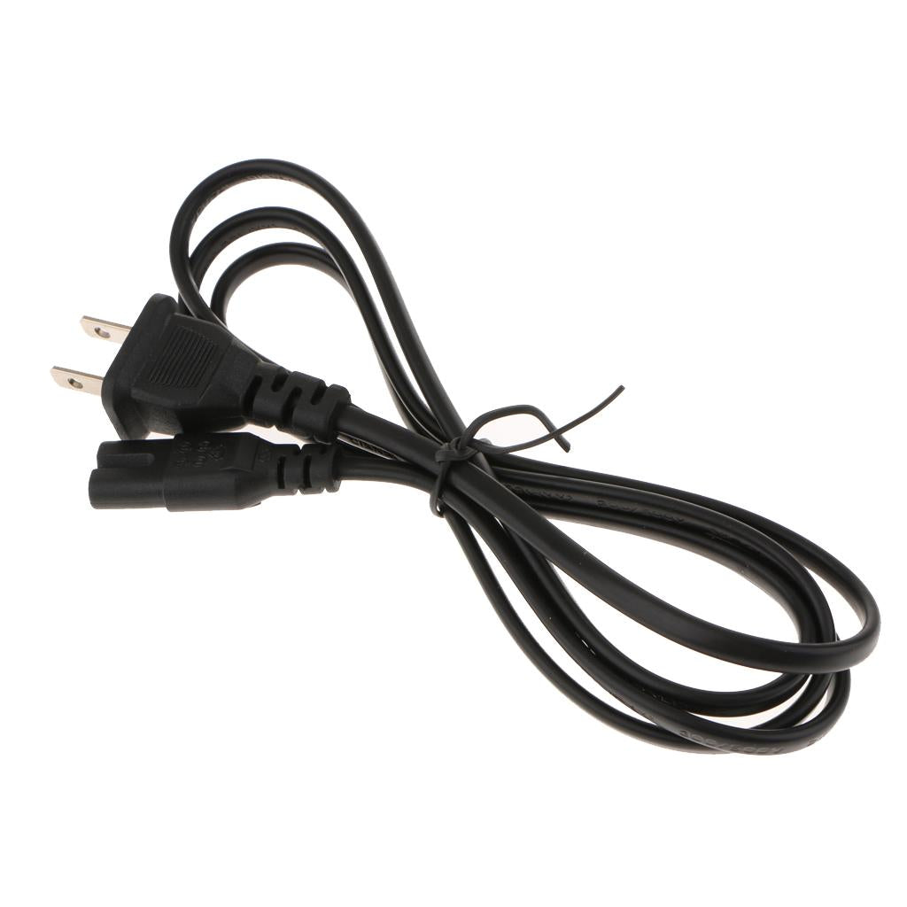 AC Adapter Power Cable Cord Wire 2 Prong for Microsoft One/Sony PS4 PS3