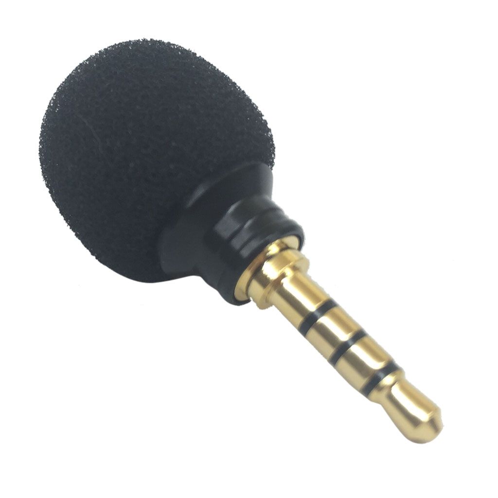 3.5mm Mini Stereo Microphone Mic -Mobile Phone Laptop Recording Small