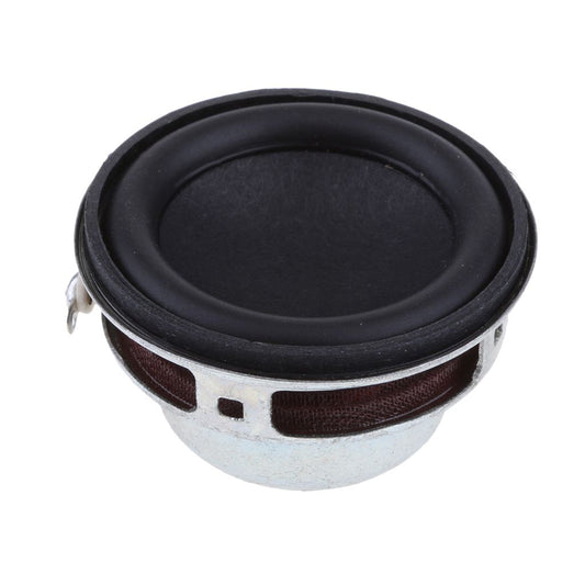 40mm 4Ohm 5W Full Range Audio Speaker Round Loudspeaker 18 Coil Rubber Edge