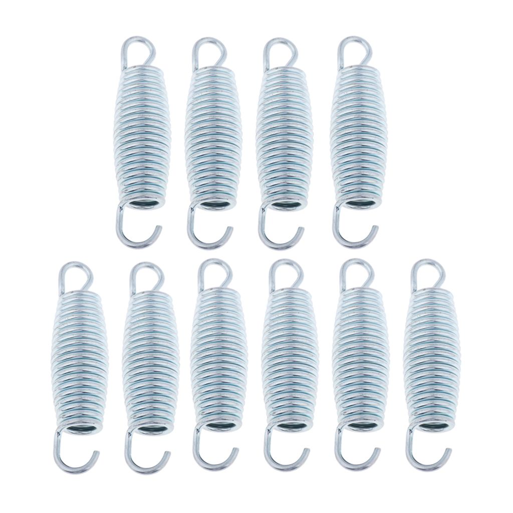 10x Solid Trampoline Springs Replacement 10/11.6/14/16.5/8.8cm Spring 10cm