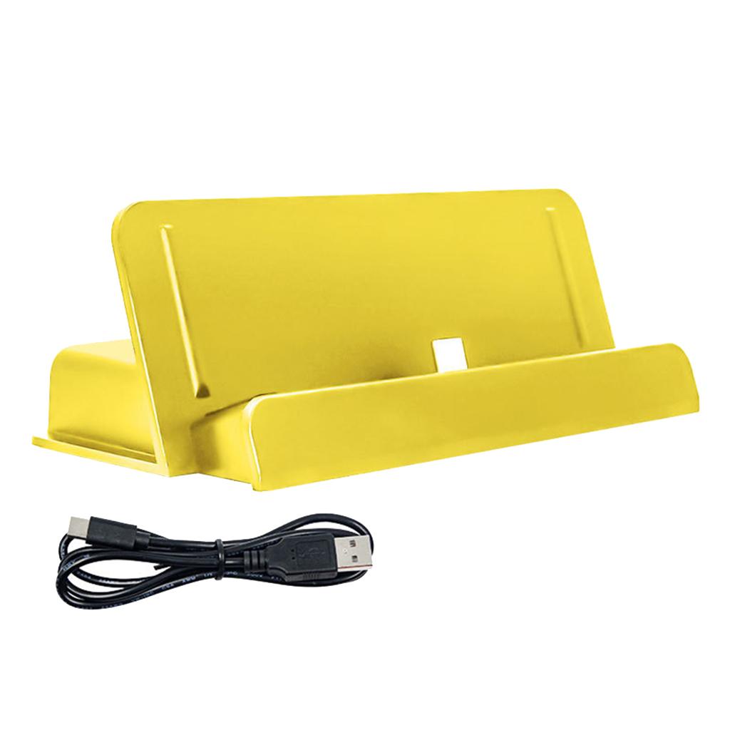 2 in 1 Data Sync Charger Cradle Dock Station Docking Yellow