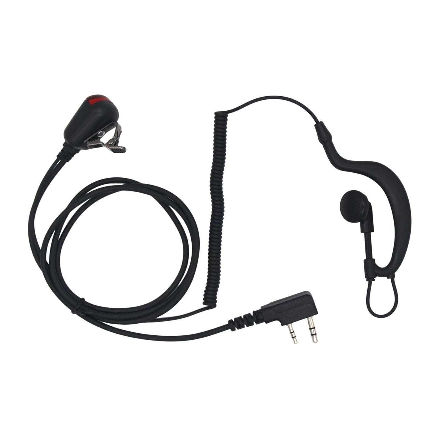 2 Way Radio Earpiece with Lights Radio Communication Accessories Headphone