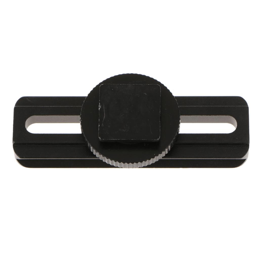 20mm Quick Release Hot Shoe Conversion Macro Focusing Rail Slider for SLR