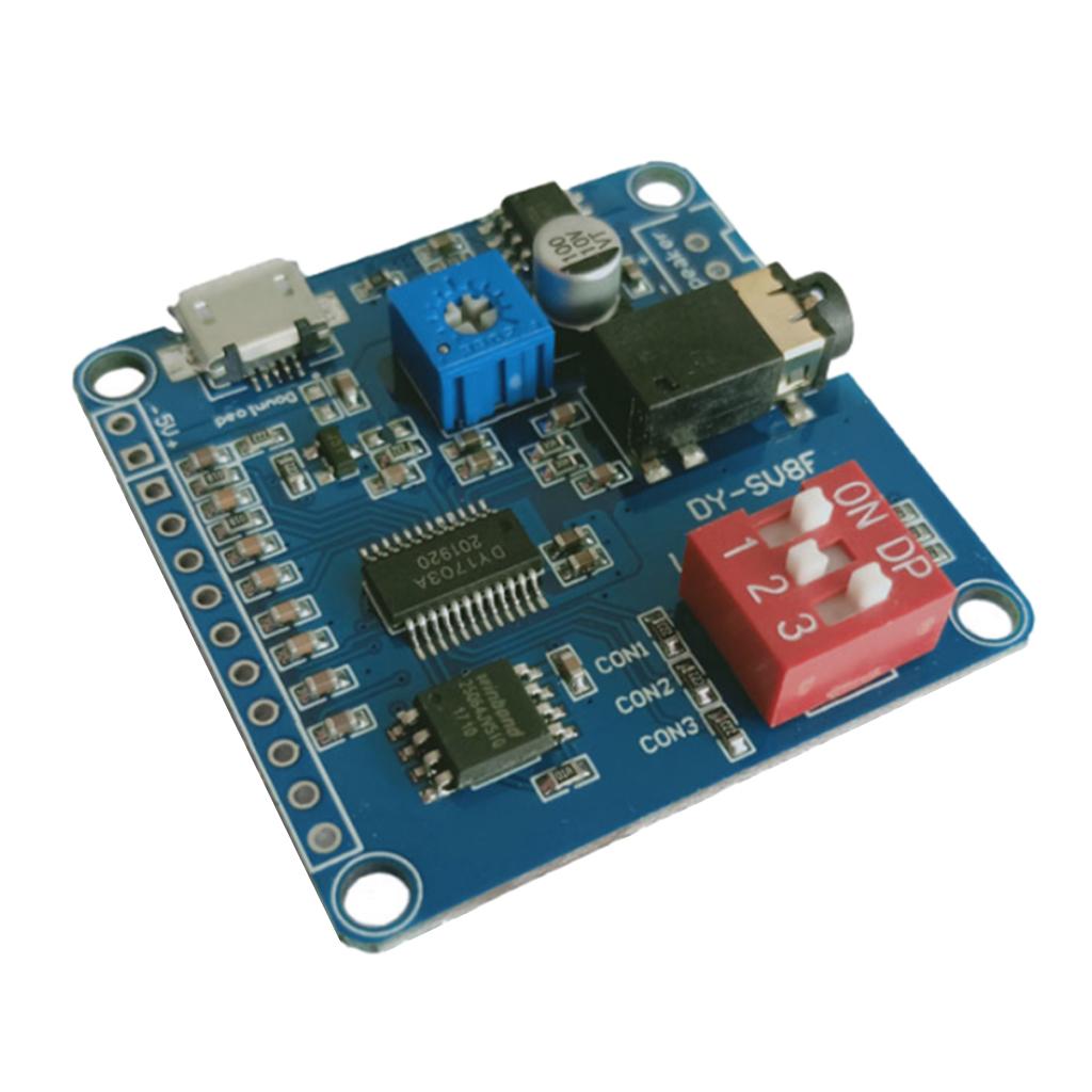 MP3 Voice Player Module One to One Trigger Serial Port Voice Playback Module