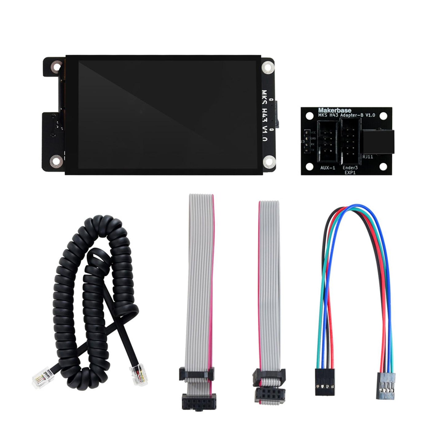 MKS H43 IPS Screen Touch Screen Smart Display 3D Printer Part Adapter B