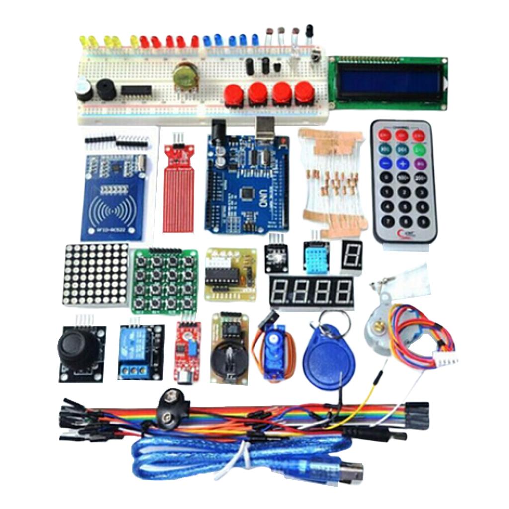 UNO R3 Development Board Starter Kit Upgrade Motor Learning Kit DS1302
