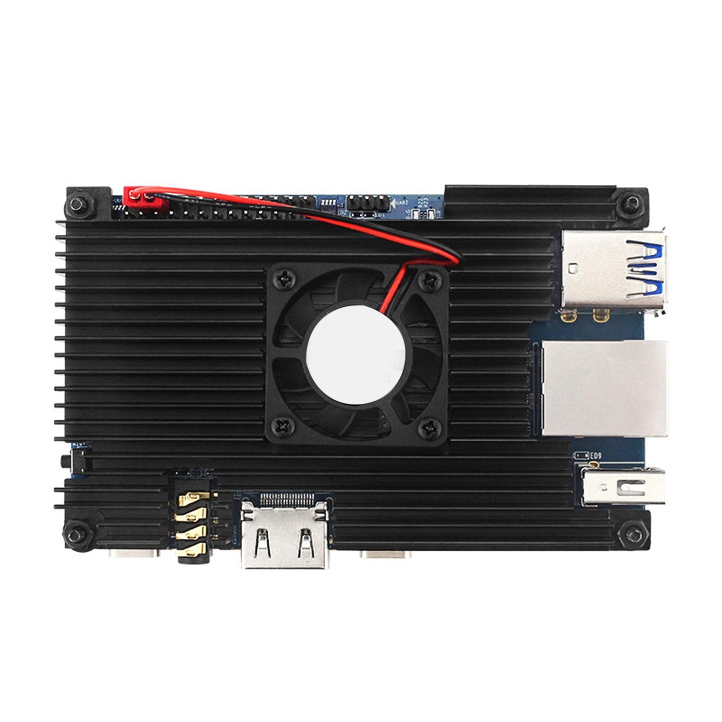 Aluminum Alloy Case Unassembled with Cooling Fan Accessories Professional