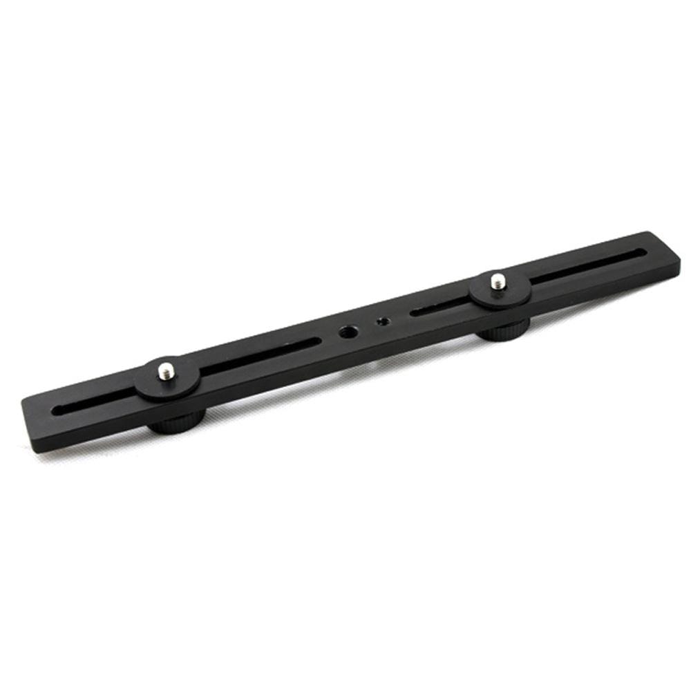 FITTEST DC-300 300mm Camera Metal Flash Bracket,Support 2 Cameras / Flashs