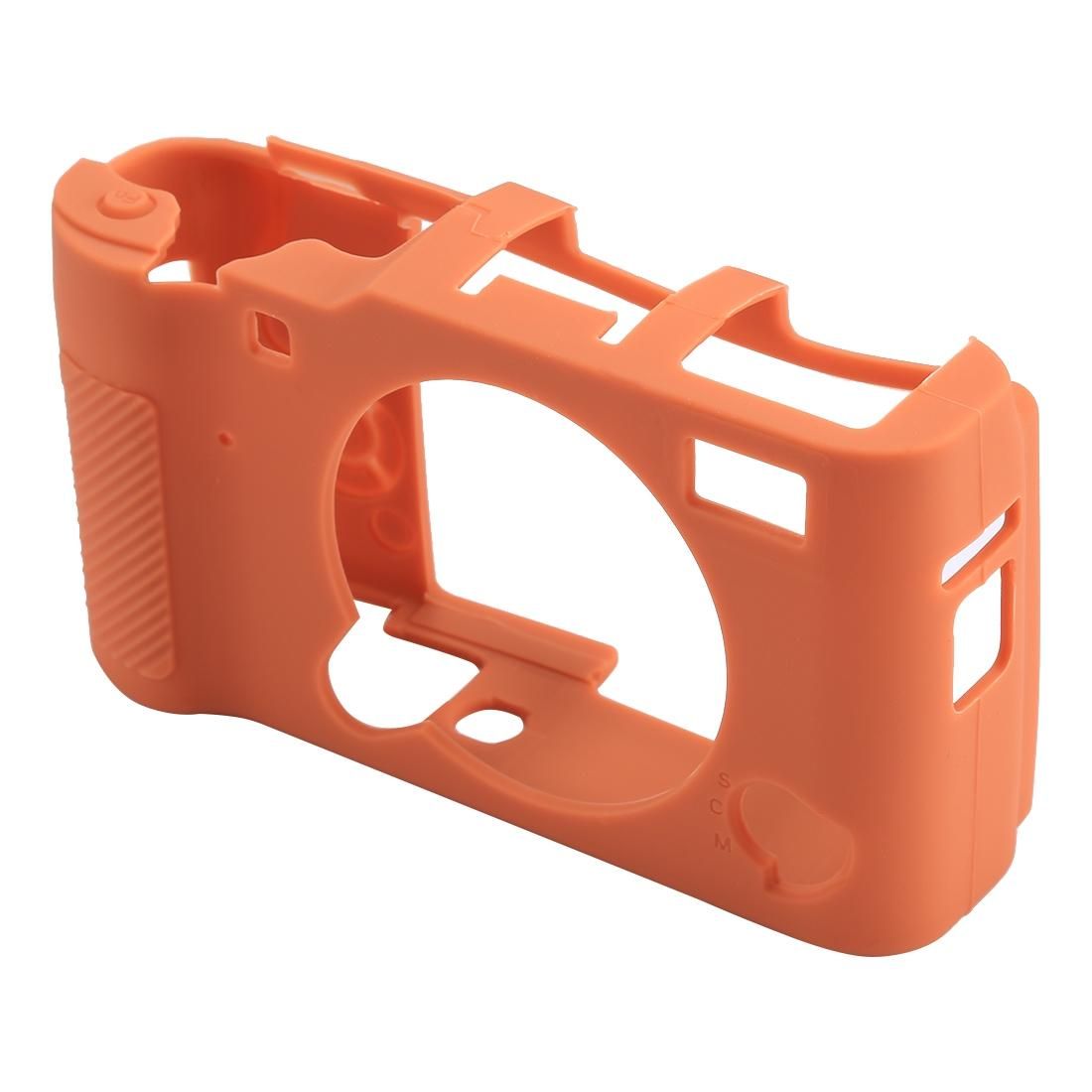 Soft Silicone Protective Case for FUJIFILM X-A5 (Orange)