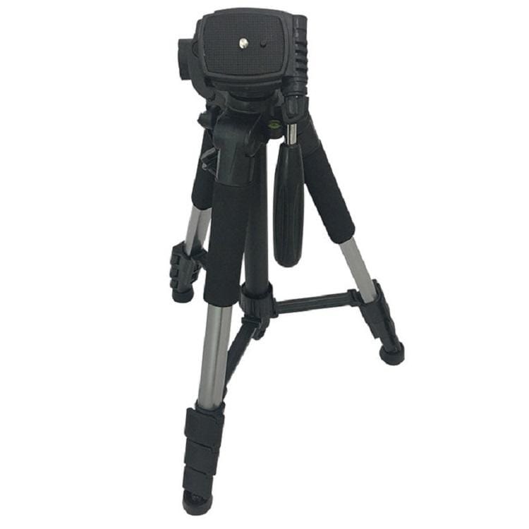 ET-668 Mobile Phone Camera Photography Tripod Live Support (Silver Gray)