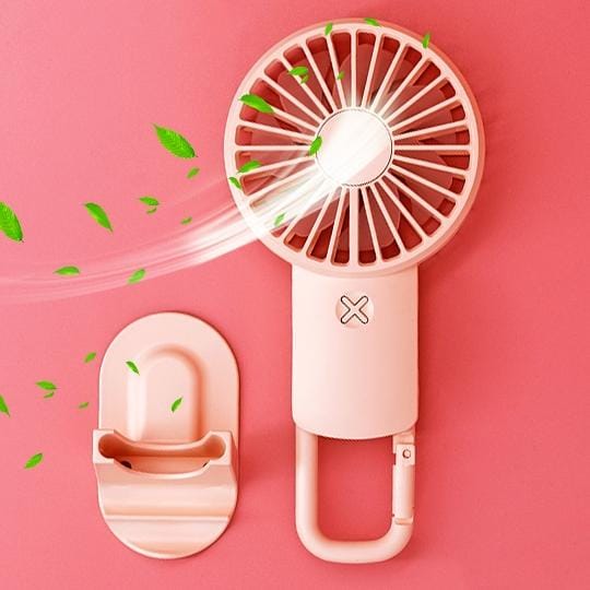 LT-S3163 Carabiner Portable Fan (Pink)