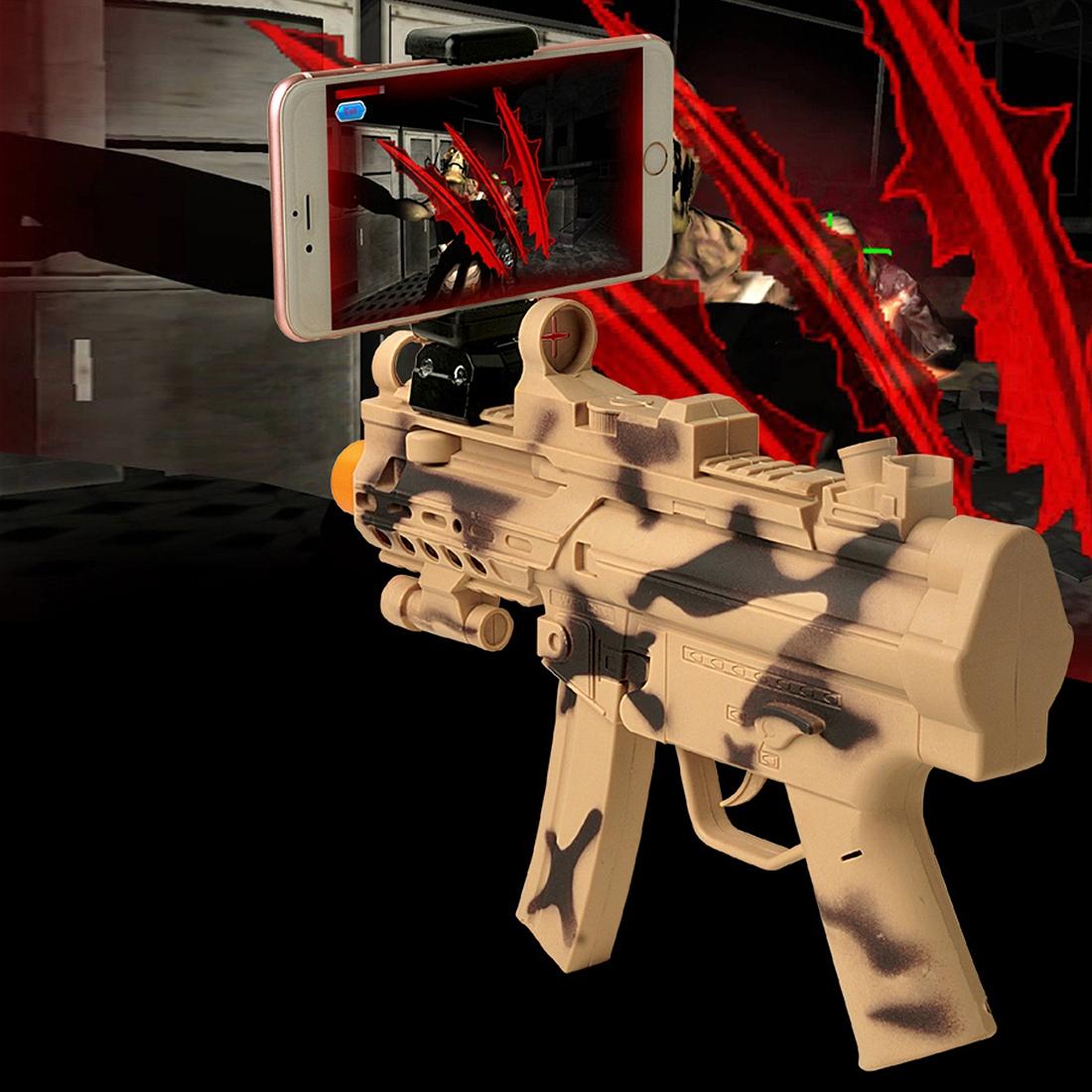 AR-800 ABS Material Smart Bluetooth Handle Controllers AR Gun Toy for Games, Support iOS & Android Smartphones (Style1)