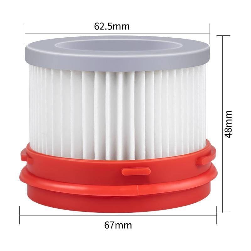 Floor Brush Filter Roll Brush Set for Xiaomi V9 / V9B Wireless Vacuum Cleaner