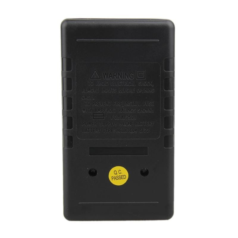 Professional DT830B LCD Display Digital Multimeter Ammeter Voltmeter Ohm Electrical Tester (Yellow)