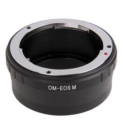 OM-EOS M Lens Mount Stepping Ring (Black)