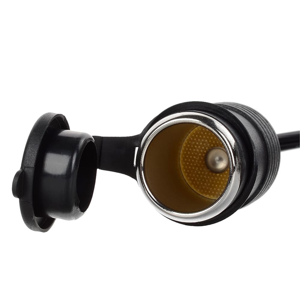 Cigarette Lighter Extension Cable Cord Car Charger DC Power
